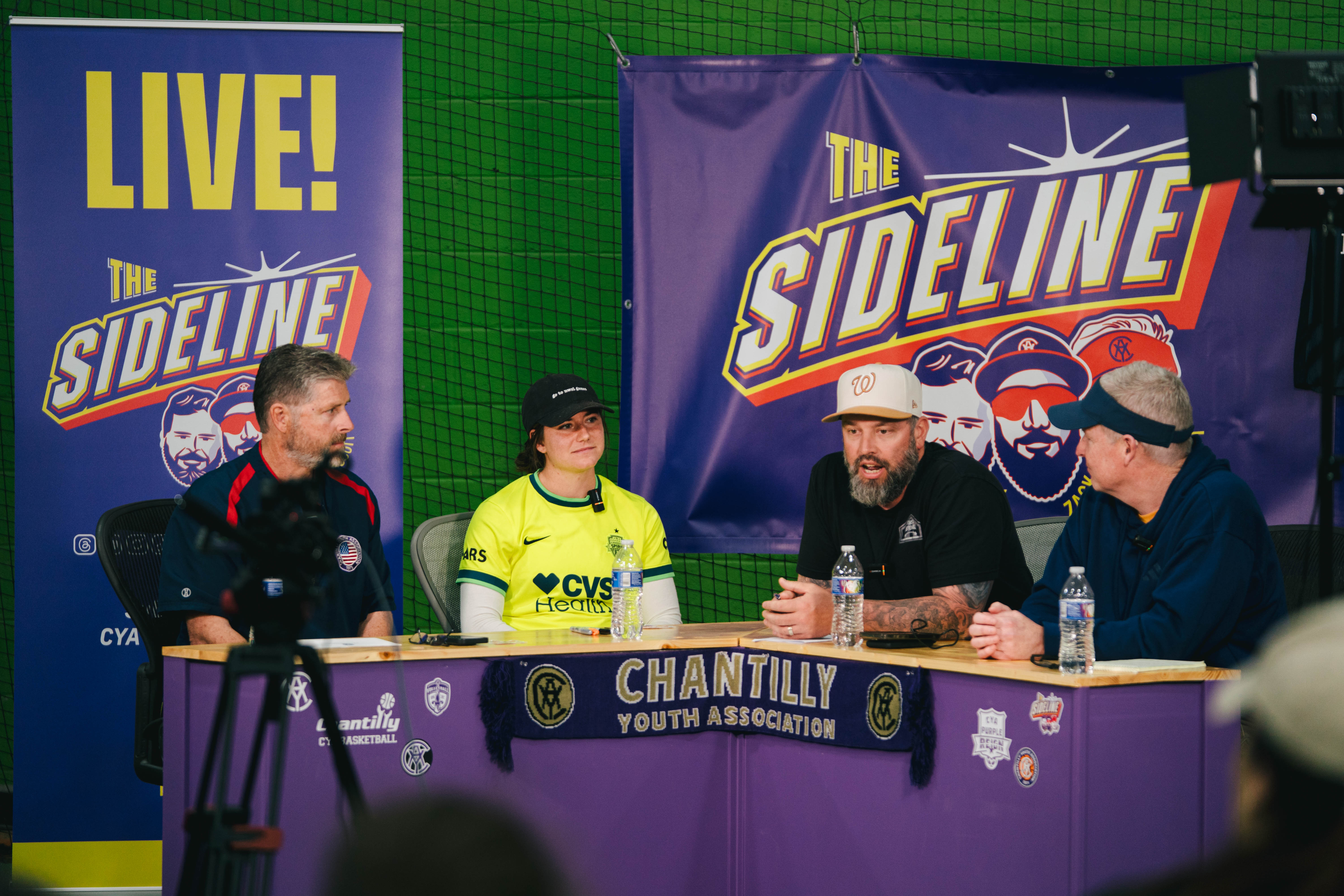 Introducing The Sideline supporting media